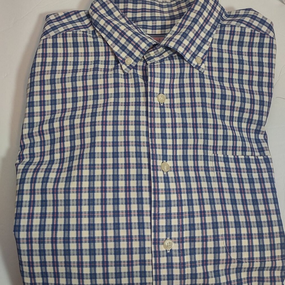 *dry-cleaned* Vineyard Vines Murray Shirt Long Sleeve Button-Down multicolor L